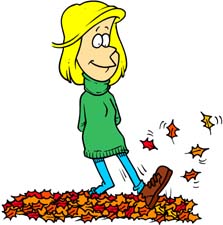 walk in the leaves
